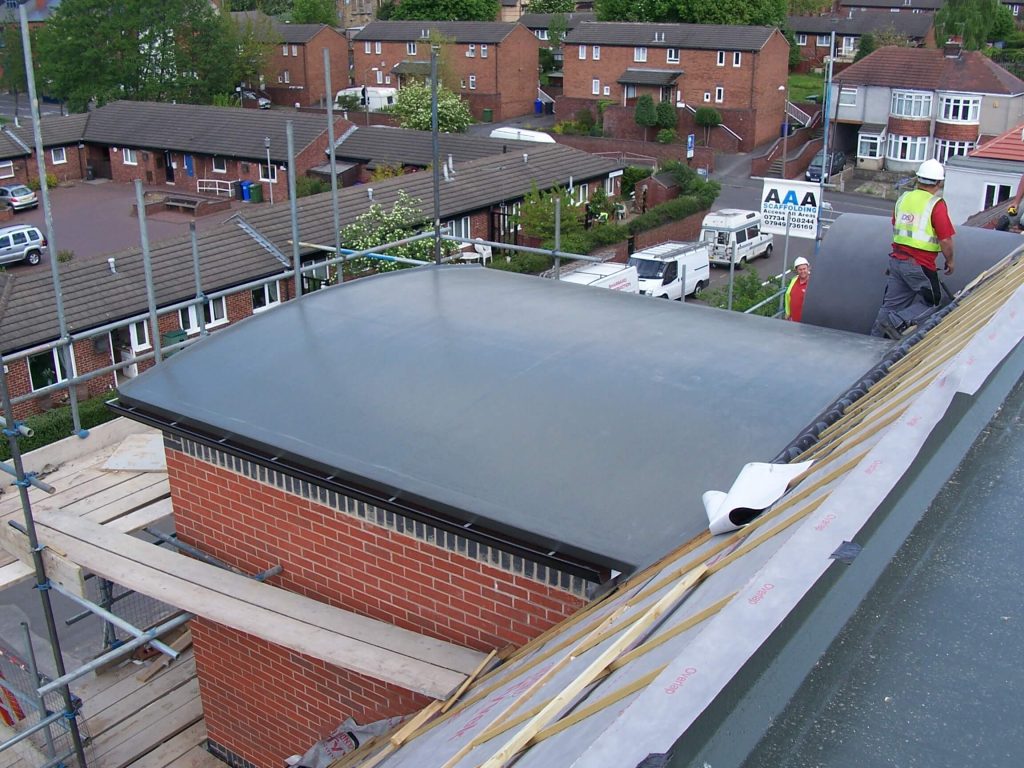Stairwell Barrel Roof