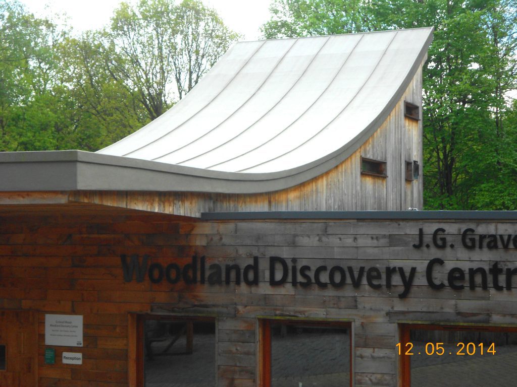 Curved & Lead Roll Effect Roof, J.G Graves Woodland Discovery Centre