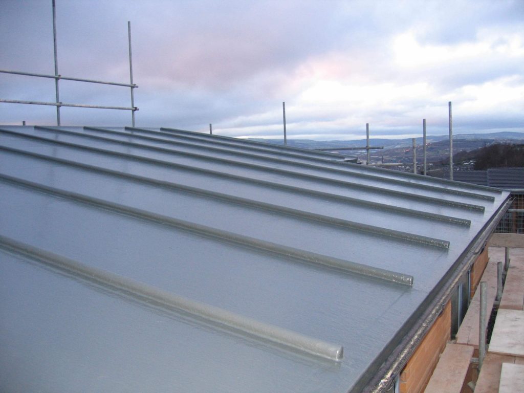 Lead-roll Effect Roof, Nolfolk Park Gleeson Regeneration